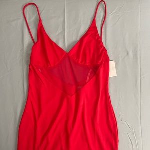 Tags on! Cherry red Superdown mini dress